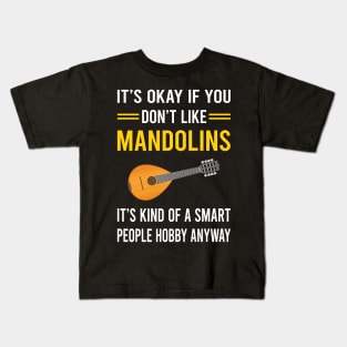 Smart People Hobby Mandolin Kids T-Shirt